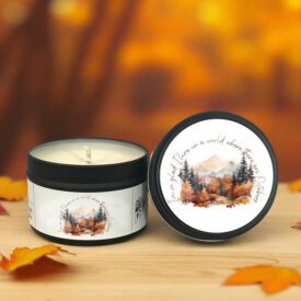 Fall Colorado Candle tin