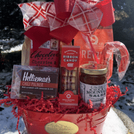 red rocks Colorado gift basket