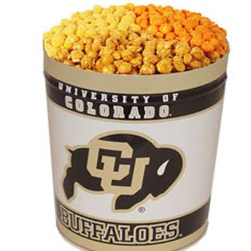 University of Colorado Popcorn Tin