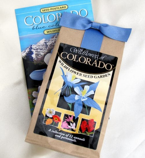 Colorado wildflower seed pack
