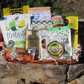 Colorado vegan and non-GMO gift basket