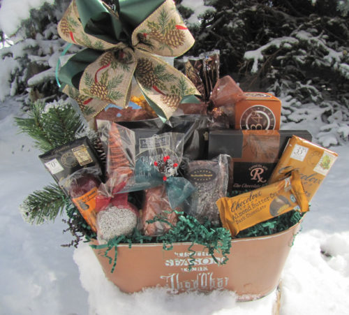 Copper Colorado Christmas Gift Basket