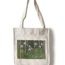 Colorado Columbines Tote Bag