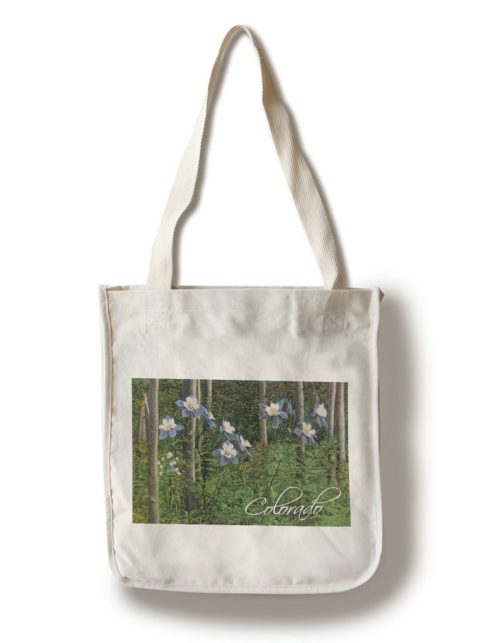 Colorado Columbines Tote Bag