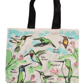 Hummingbird tote bag