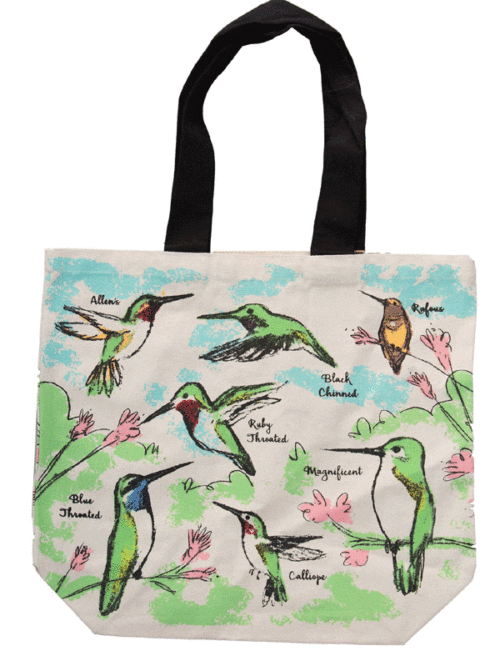 Hummingbird tote bag