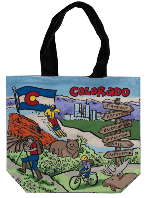 Colorful Colorado Tote Bag