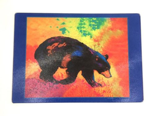 Colorful Bear Cutting Board