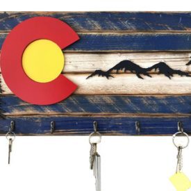 Colorado flag key rack
