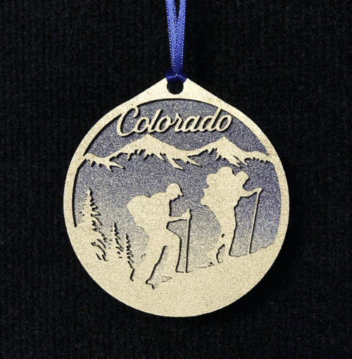 Colorado snowshoe Christmas Ornament