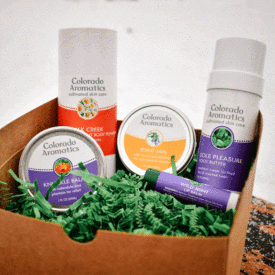 Colorado Hiker's spa gift set