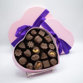 Valentine's box milk chocolate assortment