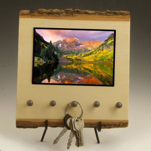 Maroon Bells Wooden Key Rack