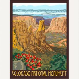 National Monument Matted Print