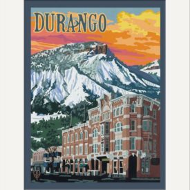 Durango Matted Print