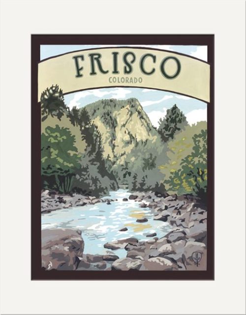 Frisco Colorado Matted Print
