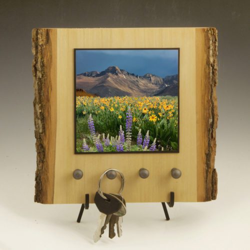 Longs Peak Wooden Key Rack