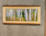 24 inch Colorado Photo Plaque - Aspen Trees