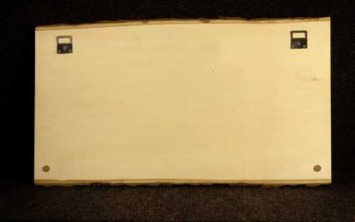 Back of 24 inch wood