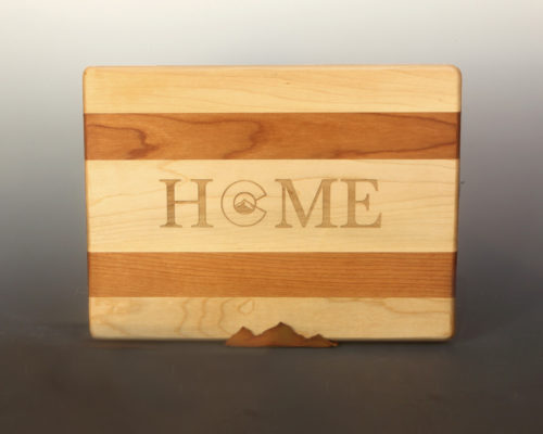 Colorado Home cutting board