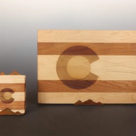Colorado Home cutting board