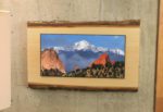 16" Pikes Peak Live Edge Wood Photo Plaque
