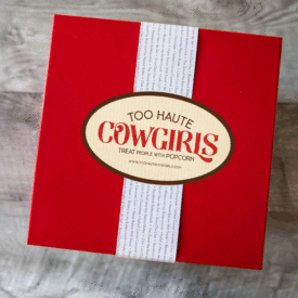 cowgirls box popcorn