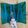 Aspen Fused Glass Night Light-Blue - Image 2