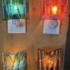 Aspen Fused Glass Night Light-Green - Image 2
