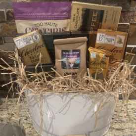 Colorado chocolate gift basket